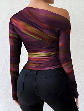 Ciska - Elegant Casual T-shirt met Lange Mouwen