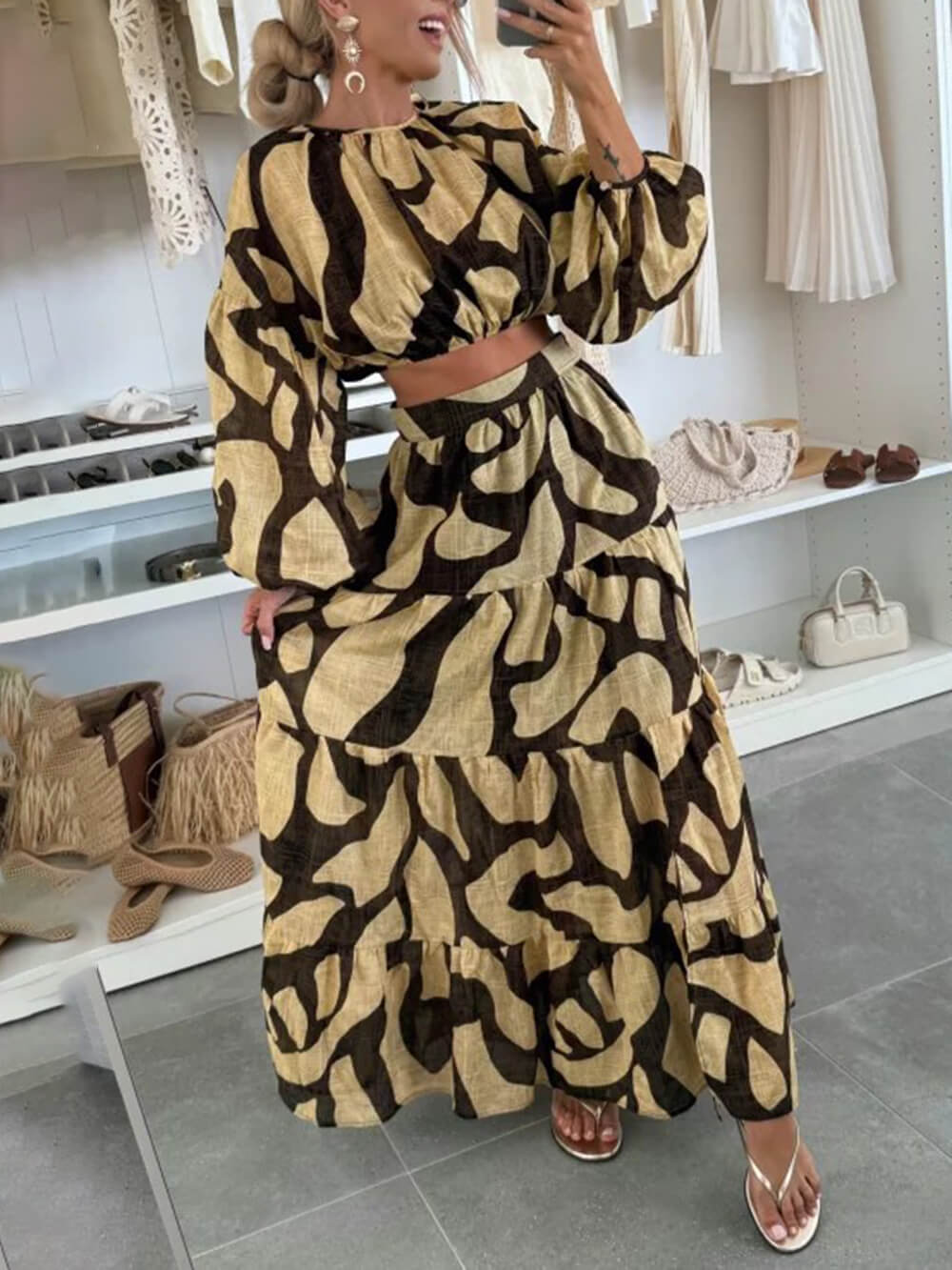 Skye | Falda de lino