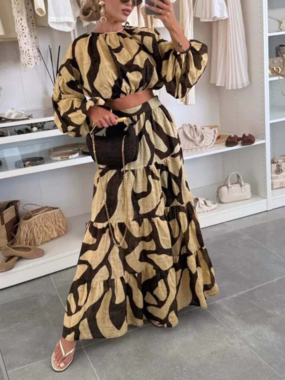 Skye | Falda de lino