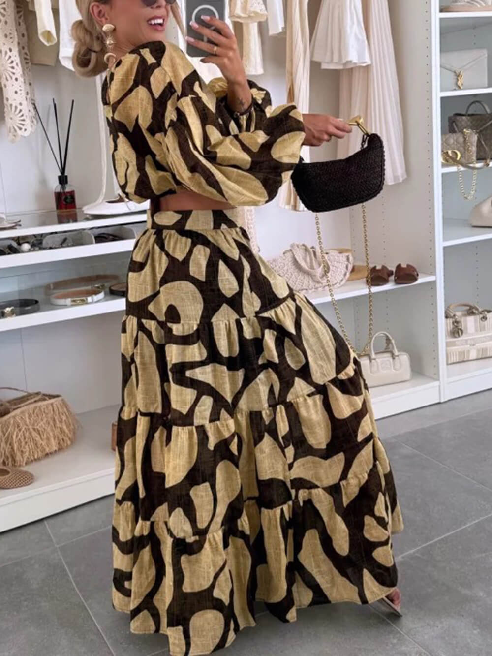 Skye | Falda de lino