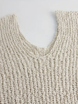 Carine - Blouse met V-hals en Lange Mouwen