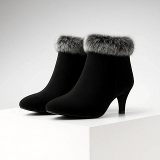 Botas de Piel de Piel Sintética Aurora