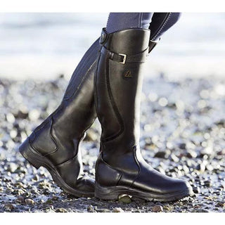Maya | Botas de equitación de cuero impermeable