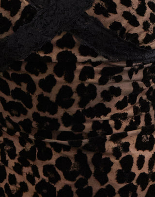 Giorgine - Sensuele Camisole met Luipaardprint