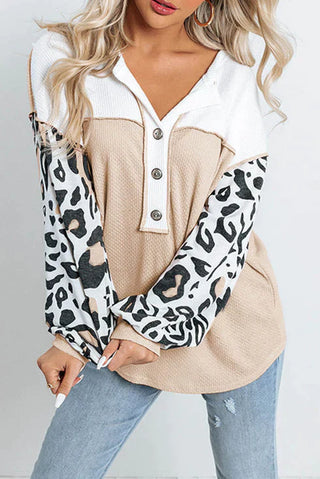 Helivara - Casual Wafelgebreide Top