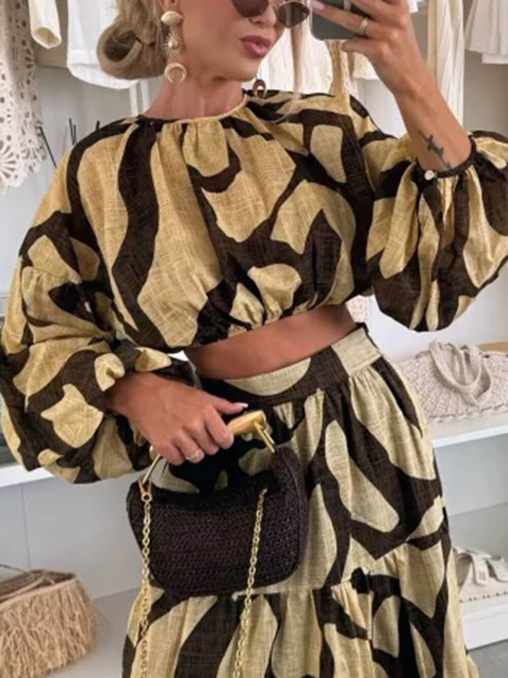 Skye | Falda de lino