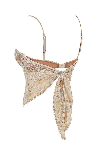 Helisette - Elegante Kanten Bustier-Top