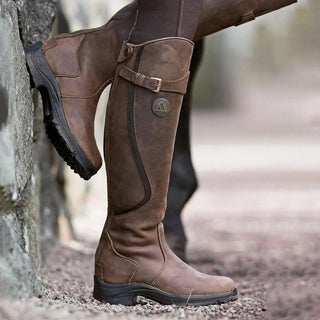 Maya | Botas de equitación de cuero impermeable