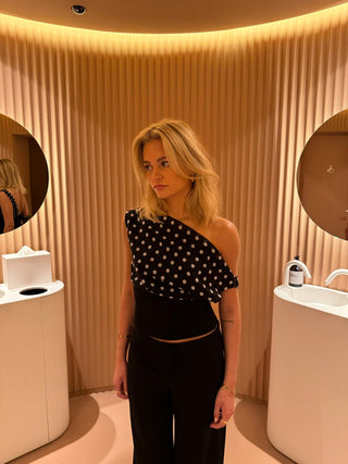 Lina - Polka Dotted Top