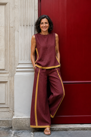 Leila | Conjunto elegante de dos piezas