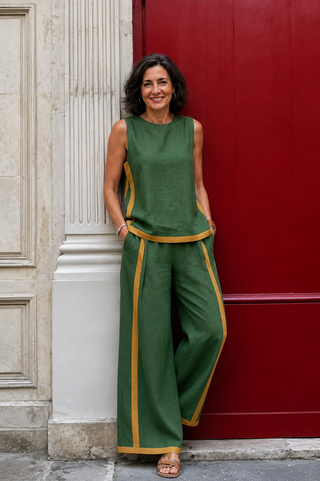 Leila | Conjunto elegante de dos piezas