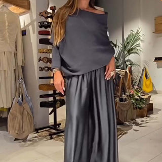 Gala – Conjunto elegante con hombros descubiertos