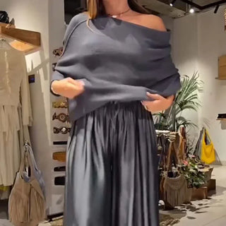 Gala – Conjunto elegante con hombros descubiertos