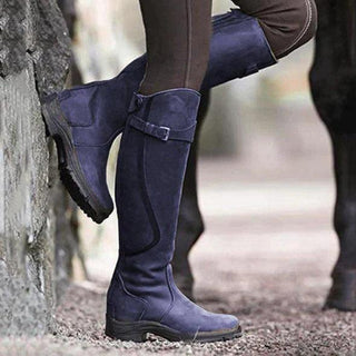 Maya | Botas de equitación de cuero impermeable